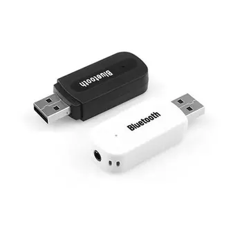 3,5 мм Разъем USB Bluetooth-совместимый AUX Беспроводной Автомобильный Аудиоприемник A2DP Адаптер Музыкального Приемника Для Мобильного Телефона Android /IOS