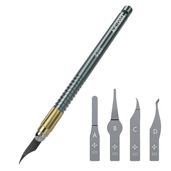 XZZ Sharp Blade D004 Нож для удаления клея для материнской платы IC телефона, лезвие для удаления клея, разборка чипов, ремонт слоев материнской платы
