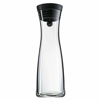 Графин для воды, бутылка из боросиликатного стекла объемом 1,8 л, кувшин с откидной крышкой, кувшин с откидной крышкой