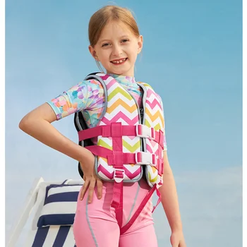 Детские спасательные жилеты для детей 7-10 лет, спасательный жилет для мальчиков и девочек, плавающий Не надувной купальник с плавучестью для серфинга на пляже