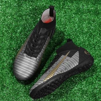 Высококачественная футбольная обувь Messi, Прочная легкая футбольная обувь, Удобные тренировочные кроссовки для футзала, Оптовая продажа, 31-48 размер
