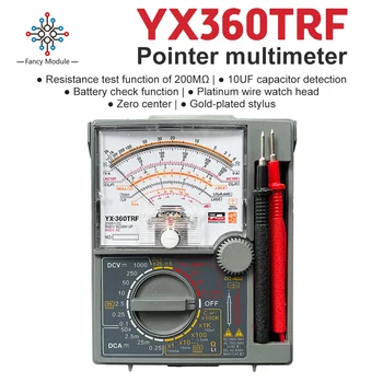 YX360TRF Указатель Механический Аналоговый Мультиметр Многофункциональный AC DC Вольт Ом Инструмент Для Измерения Тока Тестовый Измеритель Сопротивления