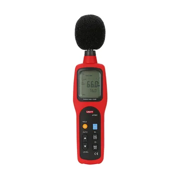 UNI-T UT351 Цифровой измеритель уровня звука 30-130 ДБ, децибел, ДБ, измеритель, регистратор, Аудиомонитор, детектор