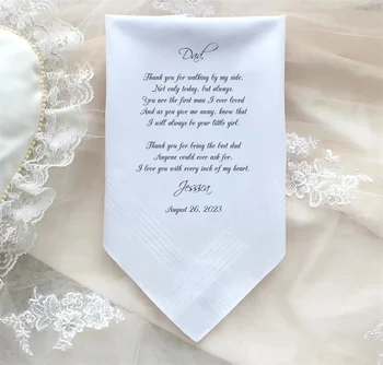 Подарок матери невесты, свадебный платок, свадебные носовые платки на ЗАКАЗ-подарок для мамы