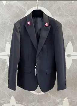 LS09173 Модные Мужские Пальто и куртки 2023 Для Подиума, Роскошный известный Бренд, Европейский Дизайн, стиль вечеринки, Мужская Одежда