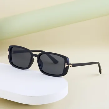 2023 Новые Ретро Маленькие солнцезащитные очки Мужская и женская мода Модный Винтаж Популярные солнцезащитные очки в квадратной оправе с защитой от ультрафиолета