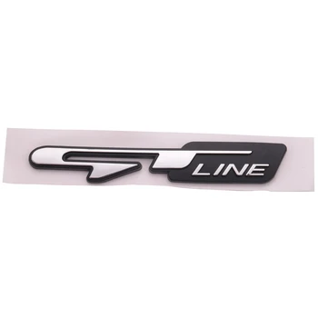 Крутая 3D наклейка в стиле автомобиля с буквами Gt Line Наклейка для Kia на заднее крыло багажника Наклейки на двери автомобиля Gt Line