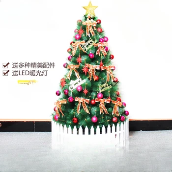 Рождественское шифрование, сосновая игла, упаковка для рождественской елки, светоизлучающие принадлежности для рождественской елки