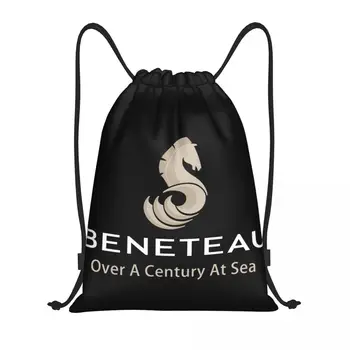 Рюкзак Beneteau Sailboat Парусная яхта на шнурке Спортивная спортивная сумка для мужчин и женщин Сумка для покупок