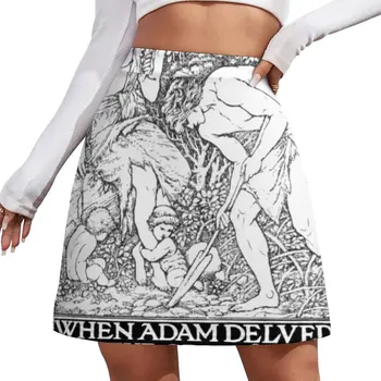 Летние платья с мини-юбкой When Adam Delved и Eve Span для женщин 2023, короткая юбка fairy core для женщин