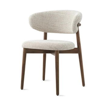 Современные обеденные стулья для столовой, деревянное эргономичное кресло, обеденные стулья для гостиной, поперечные рычаги, мебель для дома Nordic Sillas Comedor