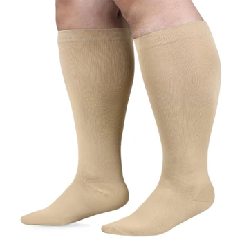 Компрессионные носки большого размера, чулки для медсестер, бега, спорта, беременных, путешествий