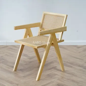 Обеденные стулья современного дизайна, мобильные устройства для экономии пространства в скандинавском стиле, Элегантные обеденные стулья, Деревянные кресла Muebles De Cocina Furniture HY