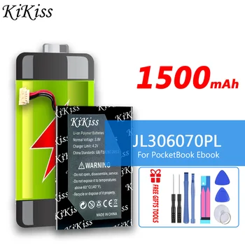 Аккумулятор KiKiss емкостью 1500 мАч JL306070PL для цифровых аккумуляторов электронных книг PocketBook
