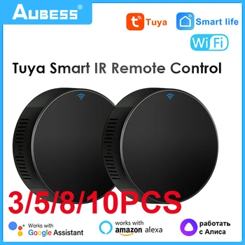 Tuya Smart IR Remote Control Smart Life Для автоматизации Умного Дома Заменяет телевизор DVD AUD AC Remote Работает С Alexa Google Home