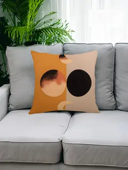 Наволочка серии Orange Totem 45x45 см, наволочка от солнца, наволочка для декора дивана, мягкая наволочка