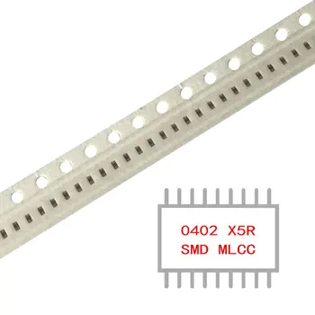 Керамические конденсаторы MY GROUP 100ШТ SMD MLCC CAP CER 0,033 МКФ 16V X5R 0402 в наличии