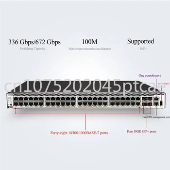 Коммутатор Ethernet с 48 портами S5731-H48P4XC Enterprise с трехслойным ядром