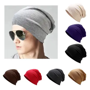 Модная шапочка-бини, Моющаяся Мужская шляпа, Мешковатая Мужская кепка в стиле унисекс, сохраняющая тепло