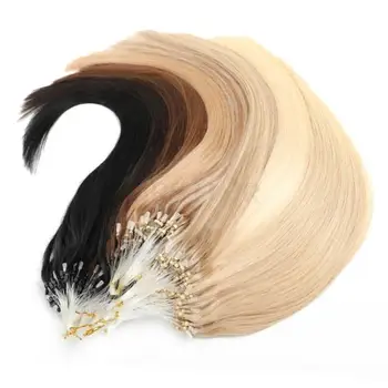 MRS HAIR Micro Loop Наращивание волос Cold Fusion Мягкий Итальянский Кератиновый клей для склеивания Натуральных человеческих волос Прямые 50 г/упаковка 1 г/прядь