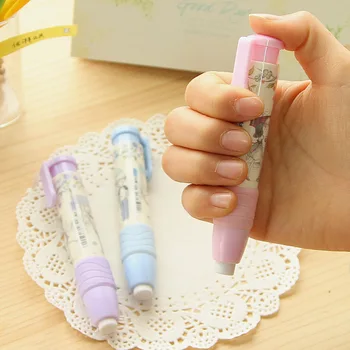 Ластик в форме ручки для студентов, резиновая игрушка в подарок для детей, милые школьные принадлежности для рисования, Корейские канцелярские принадлежности