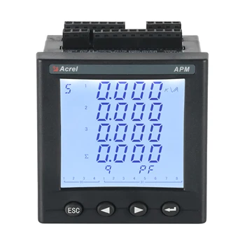 Acrel С Точностью До 0,2 С Многофункциональный Интеллектуальный Измеритель мощности Переменного Тока Energy Watt Monitor Порт Rs485 С Протоколом Modbus-RTU