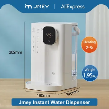 JMEY T2 Дозатор моментальной горячей воды 220 В для кухни 3 л с Минеральным фильтрующим элементом, автомат для приготовления питьевой воды с автоматическим подогревом, бытовая техника