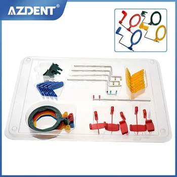 Система позиционирования стоматологической внутриротовой рентгеновской пленки AZDENT в комплекте с красочным стоматологическим инструментом FPS3000