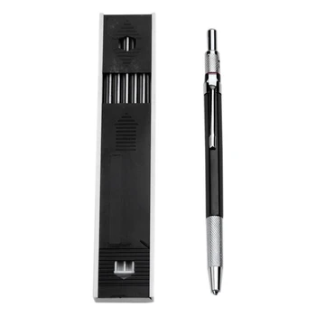 Механический карандаш толщиной 2,0 мм, грифель для черновых рисунков, Плотницких поделок, художественных набросков, 12 шт.