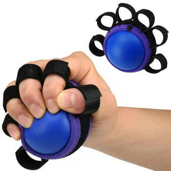 Оборудование Мяч Резиновый Тренировочный захват для пальцев Упражнения на мышечную силу Реабилитационный захват Фитнес