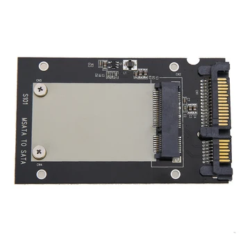 SSD-адаптер MSATA-SATA3.0 Скорость передачи данных 6 Гбит/с Адаптер внешнего жесткого диска Широкая Совместимость для MSATASSD размером 30x50 мм