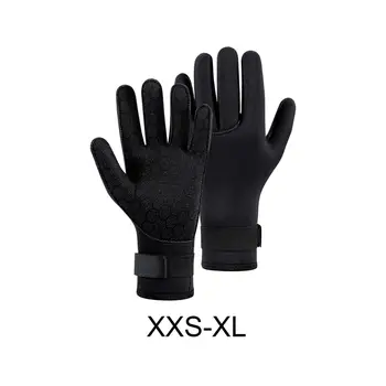 Перчатки для дайвинга, перчатки для гидрокостюма, Износостойкие Удобные перчатки из неопрена толщиной 3 мм для мужчин и женщин, для подводного плавания на каноэ и Байдарках
