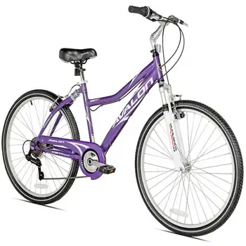 Женский велосипед с полной подвеской In. Comfort, фиолетовый