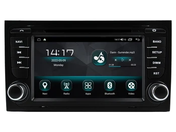 WITSON Android 13 Авто Стерео Для Audi A4 B6 B7 S4 RS4 8E 8H Seat Exeo 2002-Carplay Автомобильный Мультимедийный Навигатор Автомобильное Радио GPS Аудио