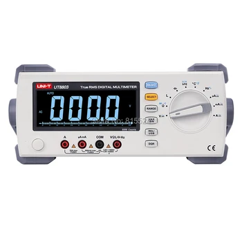 UT8803N Настольный Мультиметр DMM True RMS EBTN DCV/ACV/DCA/ACA Омметр Для измерения Индуктивности Емкости температуры