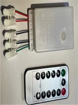 Беспроводной пульт дистанционного управления LED 220 В, четырехпозиционный, с восемью функциями