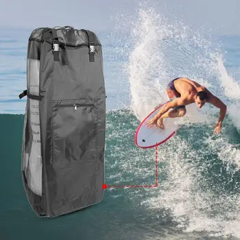Превосходный прочный рюкзак для серфинга С регулируемым плечевым ремнем на прочной опоре, Портативная сумка для хранения доски для серфинга