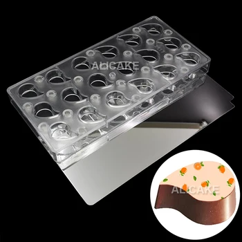 Переносные формы для шоколада, формы для конфет, помадки, Поликарбонатный лоток, форма для выпечки акриловых тортов, Кондитерские инструменты