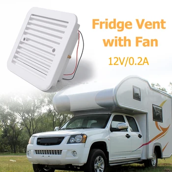 Бесшумное вентиляционное отверстие холодильника 12 В с вентилятором для бокового вентилятора вентиляции прицепа RV Caravan