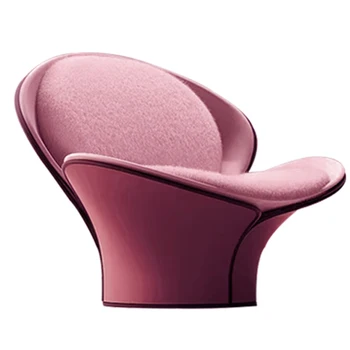 Кресло Nordic Light роскошное креативное кресло-лепесток в форме бутона FRP, цветочное кресло