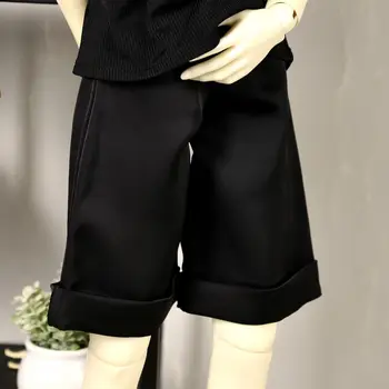 Одежда для куклы BJD на 1/3 1/4 размера POPO68 Uncle 73 ID75 Uncle новые модные черные минималистичные брюки, короткие летние брюки на четверть